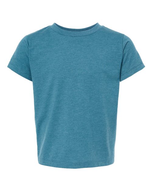 BELLA + CANVAS Toddler Jersey Tee 3001T - Heather Deep Teal