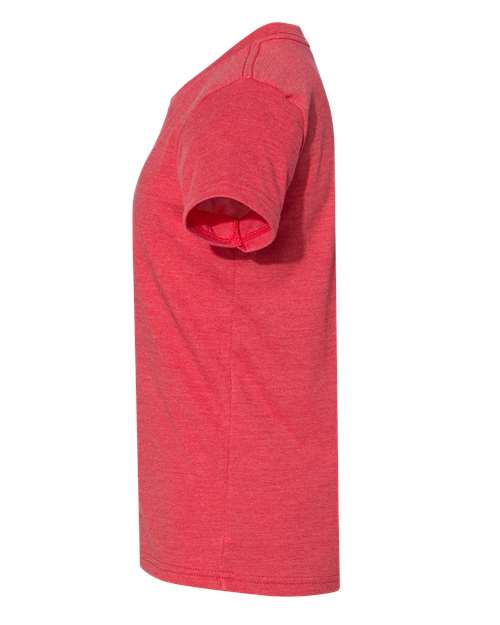 BELLA + CANVAS Youth CVC Jersey Tee 3001YCVC - Heather Red
