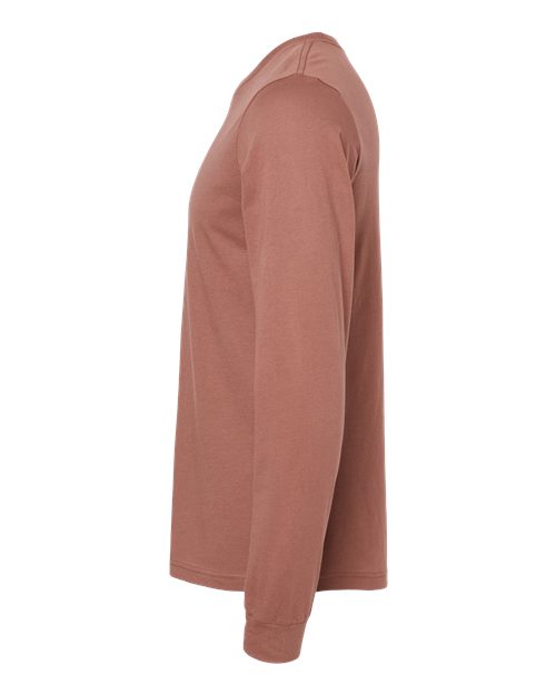 BELLA + CANVAS Unisex Jersey Long Sleeve Tee 3501 - Chestnut