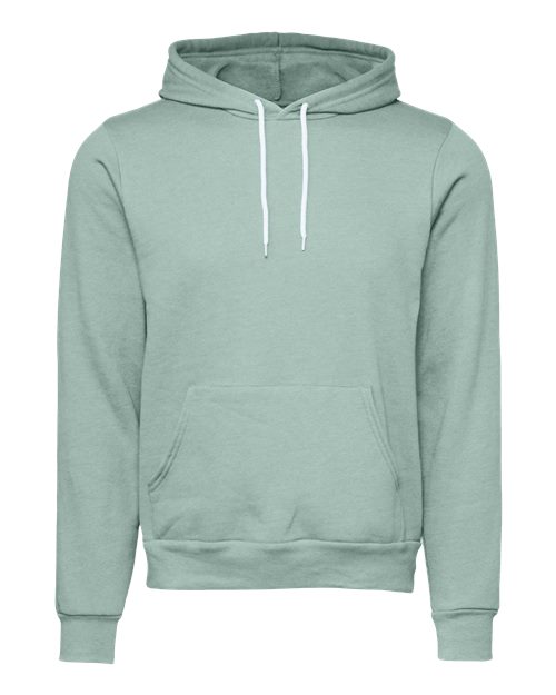 BELLA + CANVAS Unisex Sponge Fleece Hoodie Sweatshirt 3719 - Dusty Blue