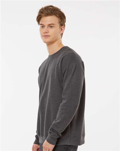 Tultex Unisex Fleece Crewneck Sweatshirt 340 - Heather Charcoal