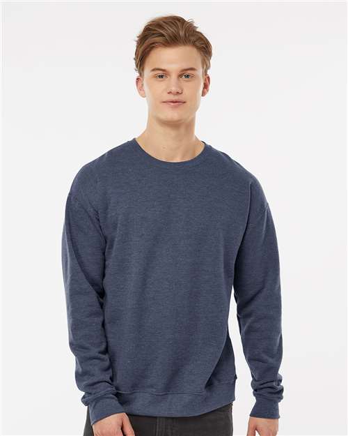 Tultex Unisex Fleece Crewneck Sweatshirt 340 - Heather Denim