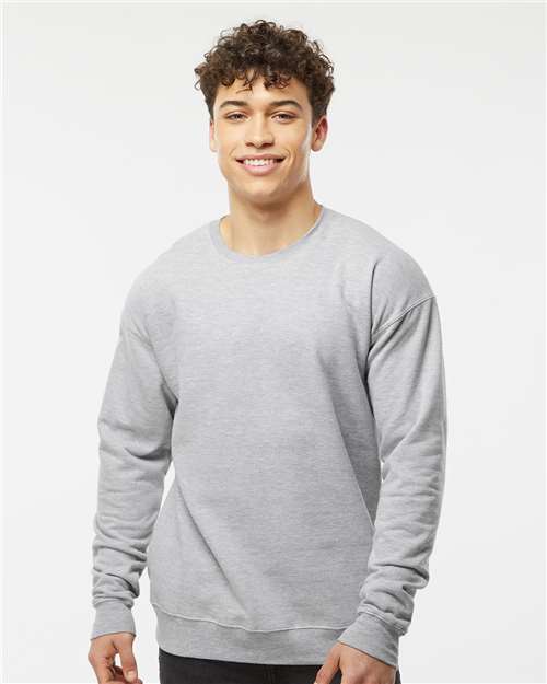Tultex Unisex Fleece Crewneck Sweatshirt 340 - Heather Grey