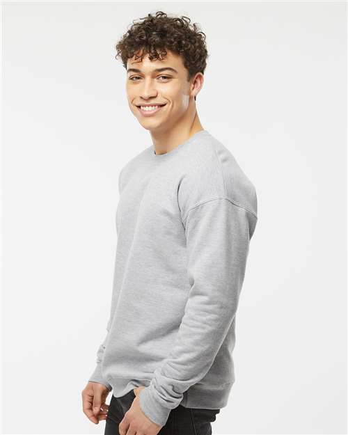 Tultex Unisex Fleece Crewneck Sweatshirt 340 - Heather Grey