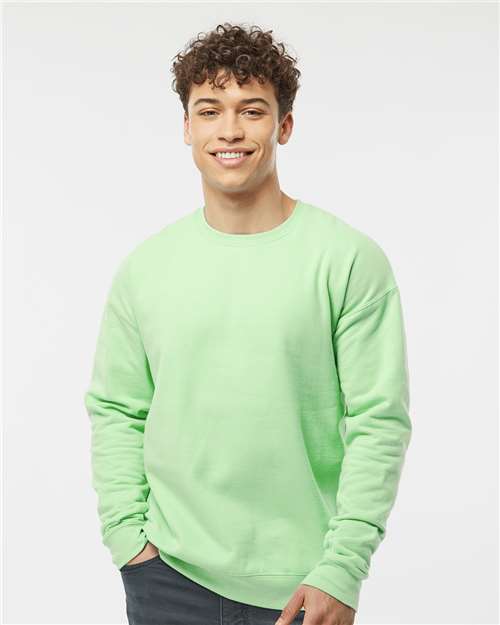 Tultex Unisex Fleece Crewneck Sweatshirt 340 - Neo Mint