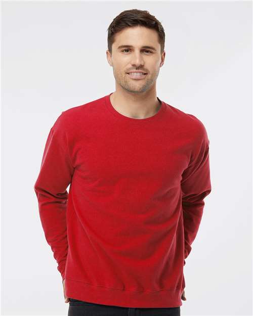Tultex Unisex Fleece Crewneck Sweatshirt 340 - Red