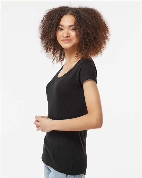 Tultex Women's Poly-Rich Scoop Neck T-Shirt 243