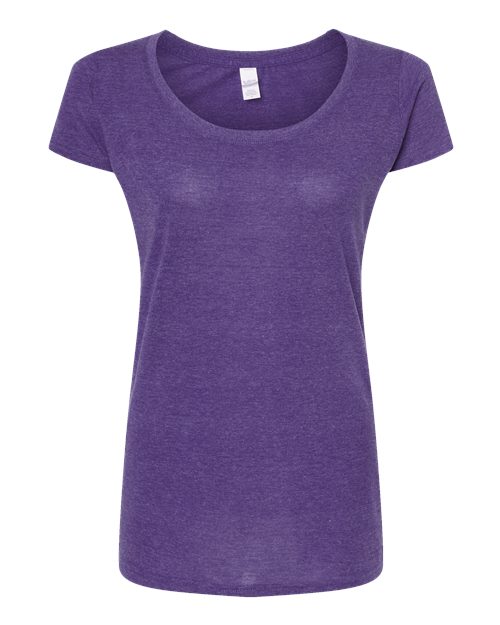 Tultex Women's Poly-Rich Scoop Neck T-Shirt 243
