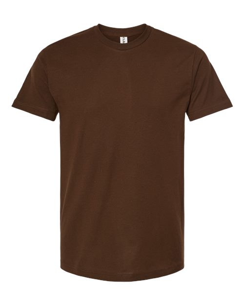 Tultex Unisex Fine Jersey T-Shirt 202 - Brown