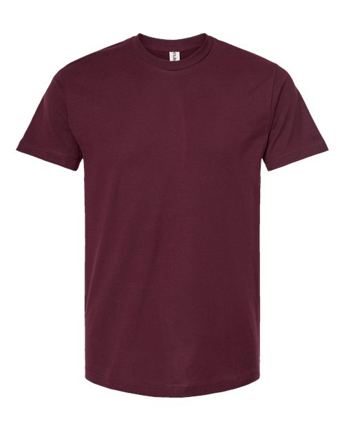 Tultex Unisex Fine Jersey T-Shirt 202 - Burgundy