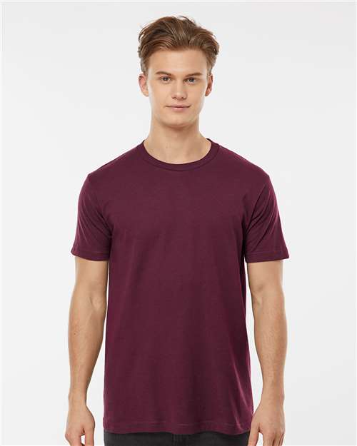 Tultex Unisex Fine Jersey T-Shirt 202 - Burgundy