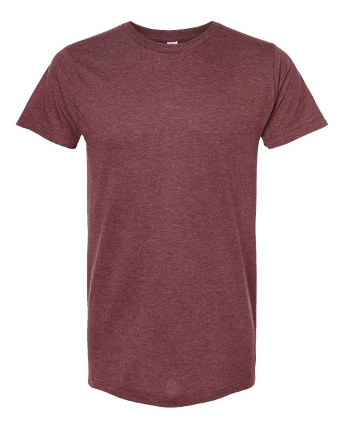 Tultex Unisex Fine Jersey T-Shirt 202 - Heather Burgundy