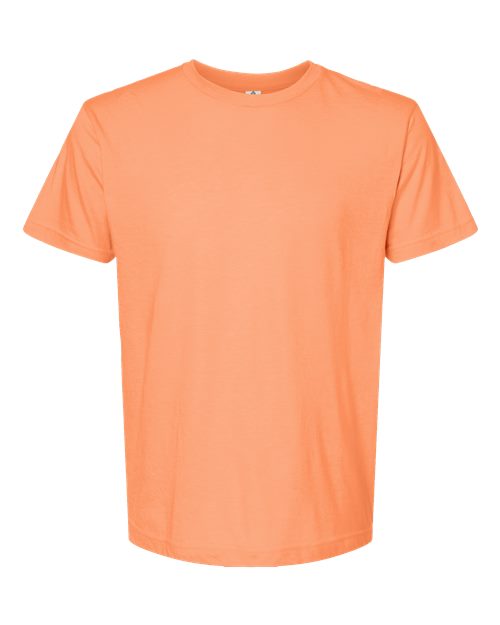 Tultex Unisex Fine Jersey T-Shirt 202 - Heather Cantaloupe