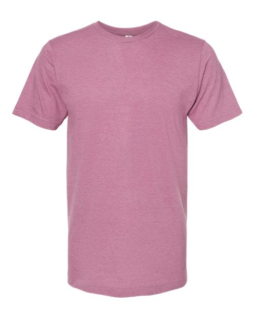 Tultex Unisex Fine Jersey T-Shirt 202 - Heather Cassis