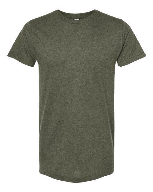 Tultex Unisex Fine Jersey T-Shirt 202 - Heather Military Green