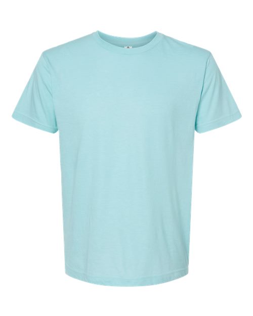 Tultex Unisex Fine Jersey T-Shirt 202 - Heather Purist Blue