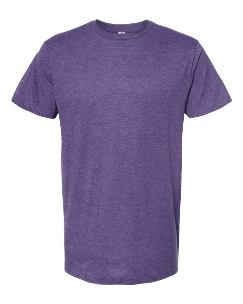 Tultex Unisex Fine Jersey T-Shirt 202 - Heather Purple