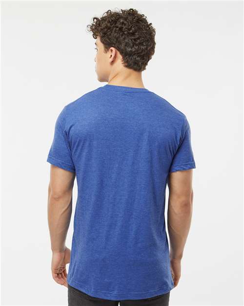 Tultex Unisex Fine Jersey T-Shirt 202 - Heather Royal