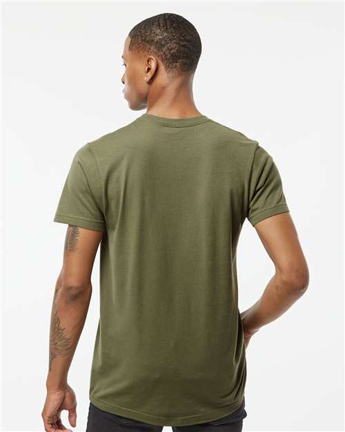 Tultex Unisex Fine Jersey T-Shirt 202 - Military Green