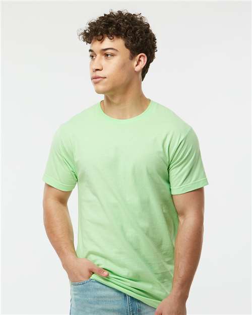Tultex Unisex Fine Jersey T-Shirt 202 - Neo Mint