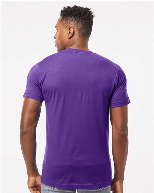 Tultex Unisex Fine Jersey T-Shirt 202 - Purple