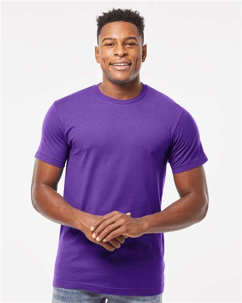 Tultex Unisex Fine Jersey T-Shirt 202 - Purple