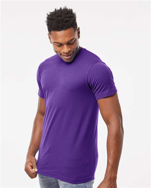Tultex Unisex Fine Jersey T-Shirt 202 - Purple