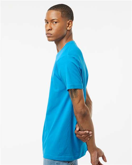 Tultex Unisex Fine Jersey T-Shirt 202 - Turquoise