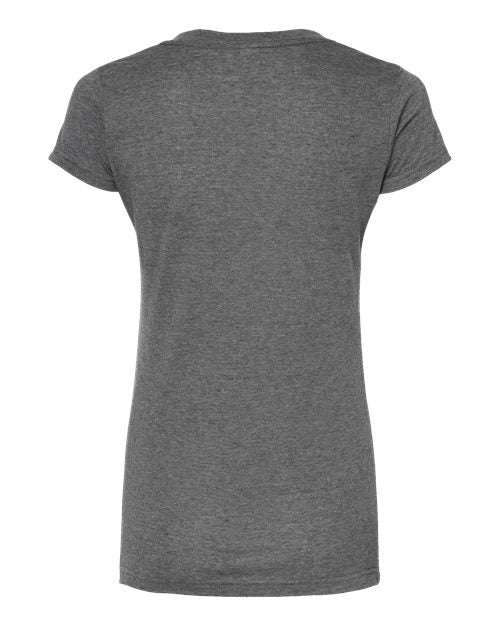 Tultex Women's Poly-Rich V-Neck T-Shirt 244