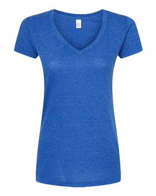 Tultex Women's Poly-Rich V-Neck T-Shirt 244