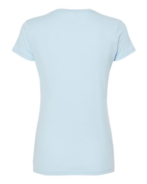 Tultex Women's Fine Jersey Slim Fit T-Shirt 213 - Baby Blue