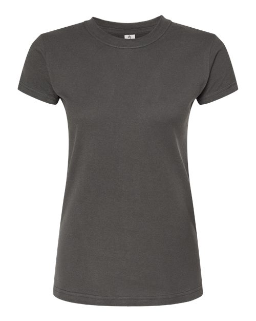 Tultex Women's Fine Jersey Slim Fit T-Shirt 213 - Charcoal