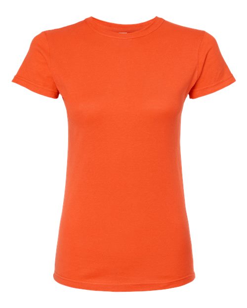 Tultex Women's Fine Jersey Slim Fit T-Shirt 213 - Orange