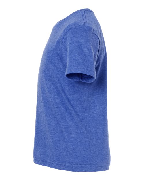 Tultex Youth Fine Jersey T-Shirt 235 - Heather Royal
