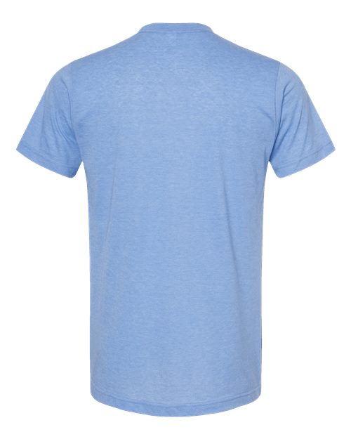 Tultex Unisex Poly-Rich T-Shirt 241 - Heather Athletic Blue