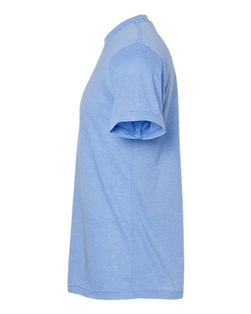 Tultex Unisex Poly-Rich T-Shirt 241 - Heather Athletic Blue