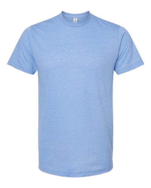 Tultex Unisex Poly-Rich T-Shirt 241 - Heather Athletic Blue