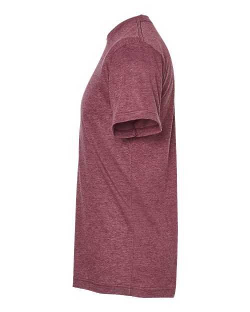 Tultex Unisex Poly-Rich T-Shirt 241 - Heather Burgundy