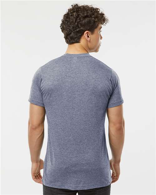 Tultex Unisex Poly-Rich T-Shirt 241 - Heather Denim