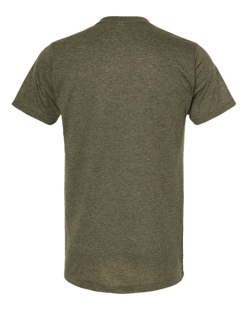 Tultex Unisex Poly-Rich T-Shirt 241 - Heather Military Green
