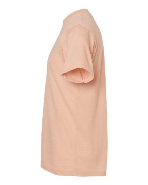 Tultex Unisex Poly-Rich T-Shirt 241 - Heather Peach
