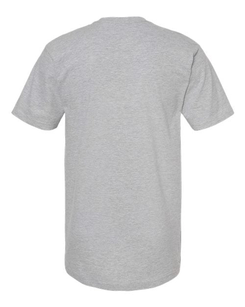 Tultex Unisex Heavyweight Jersey T-Shirt 290 - Heather Grey