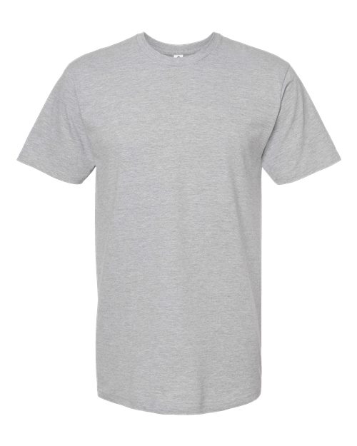 Tultex Unisex Heavyweight Jersey T-Shirt 290 - Heather Grey