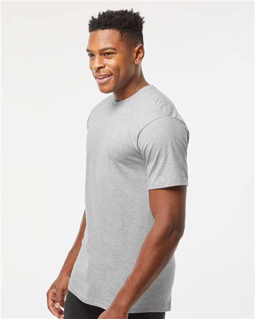 Tultex Unisex Heavyweight Jersey T-Shirt 290 - Heather Grey
