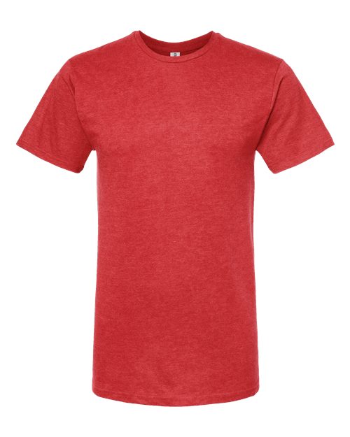 Tultex Unisex Heavyweight Jersey T-Shirt 290 - Heather Red