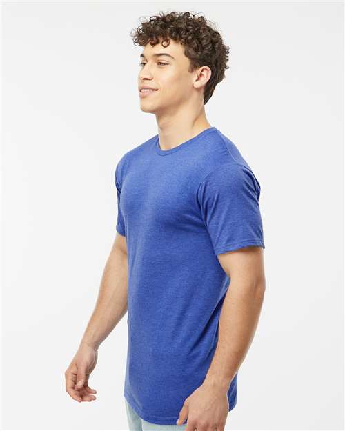 Tultex Unisex Heavyweight Jersey T-Shirt 290 - Heather Royal