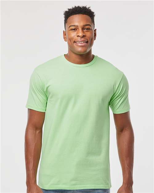 Tultex Unisex Heavyweight Jersey T-Shirt 290 - Neo Mint