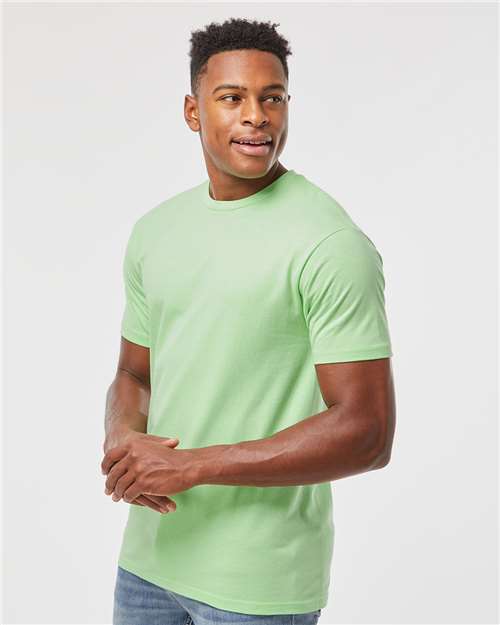 Tultex Unisex Heavyweight Jersey T-Shirt 290 - Neo Mint