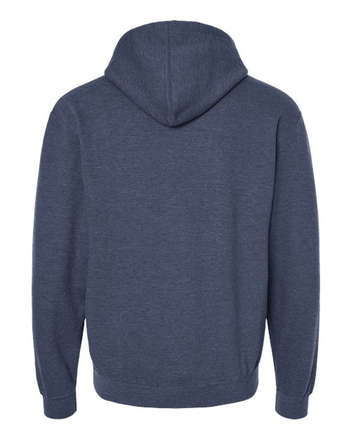 Tultex Unisex Fleece Hooded Sweatshirt 320 - Heather Denim