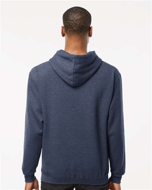 Tultex Unisex Fleece Hooded Sweatshirt 320 - Heather Denim